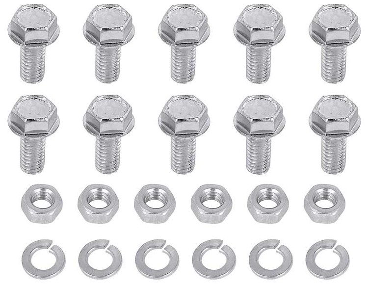 100617 Front Bed Panel Hardware for 1954-1987 Chevy/GMC Trucks Fleetside with Wood Floor, Stepside