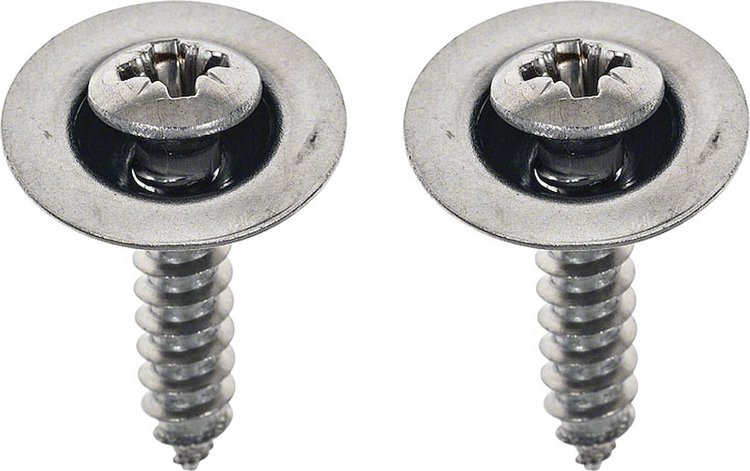 Rear License Lamp Screws 1983-2002 Camaro - Pair
