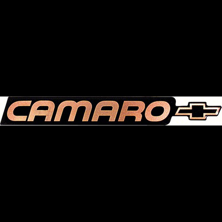 10096305 Rear Panel Emblem 1988-89 Camaro; Gold