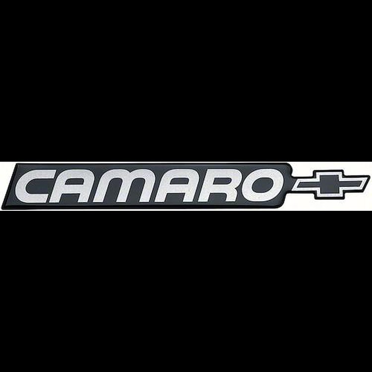 10096306 Rear Panel Emblem 1988-89 Camaro; Silver