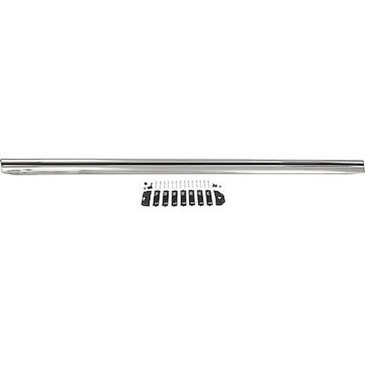 10176HR 1971-73 Mustang; Rocker Panel Molding; With Hardware; LH, Driver Side