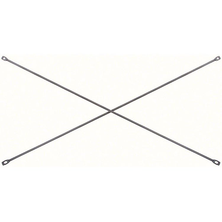 Radiator Opening X-Braces 1982-92 Firebird