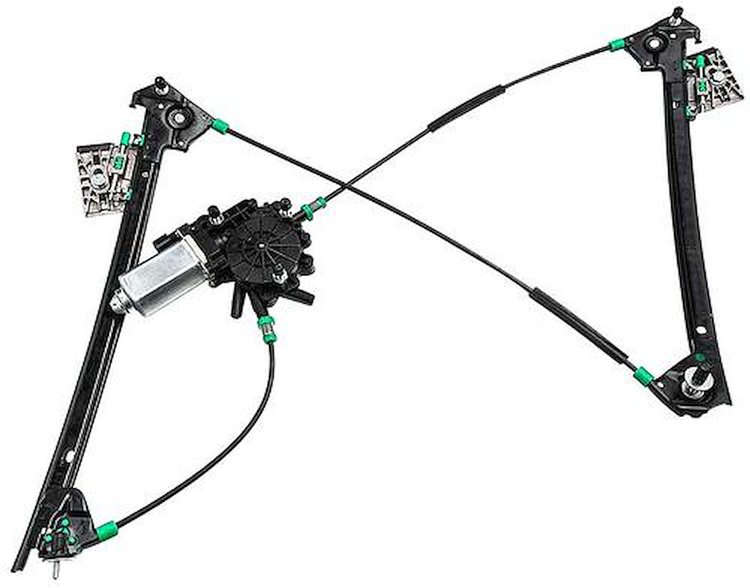 10344132 Power Window Regulator, w/ Motor, 1997-04 C5 Corvette, RH Passenger Side
