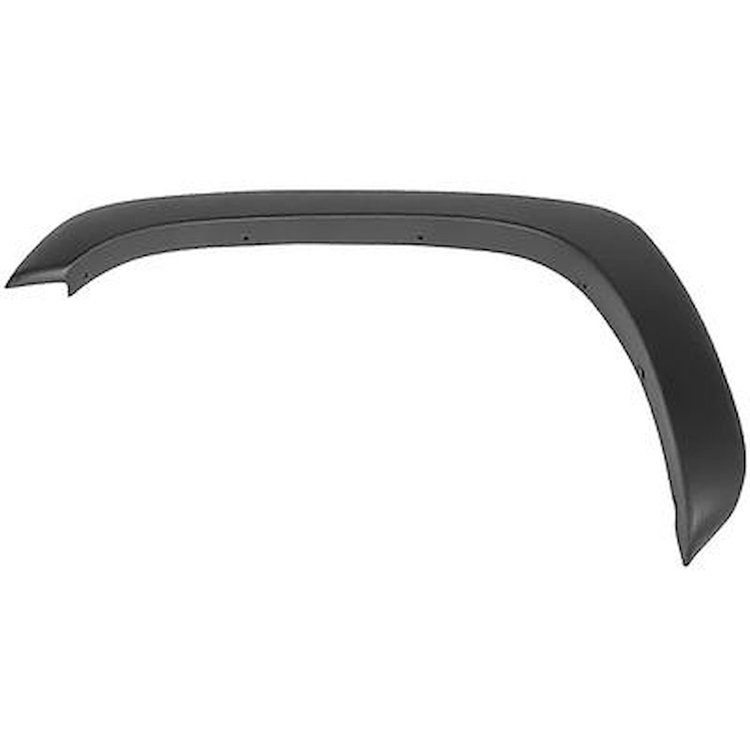 10374851 Factory Fender Flare; 1999-07 Silverado, Sierra, 2000-06 Tahoe, Yukon, Suburban; Front; Black Textured; LH Side