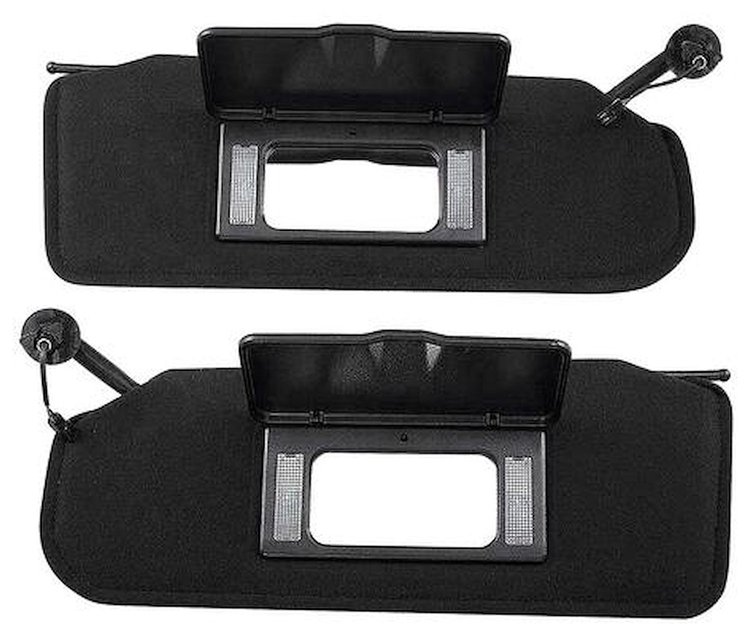10442033 Sun Visor Set for 1997-2004 Chevy Corvette C5