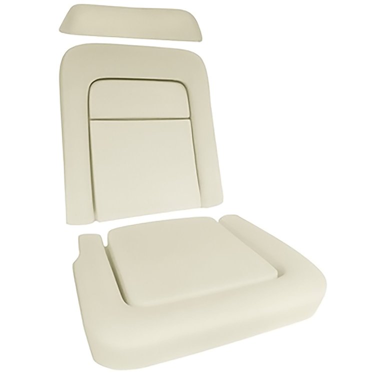 105X 1968-69 Mustang, Cougar, Front Bucket Seat Foam Upper Back Extension