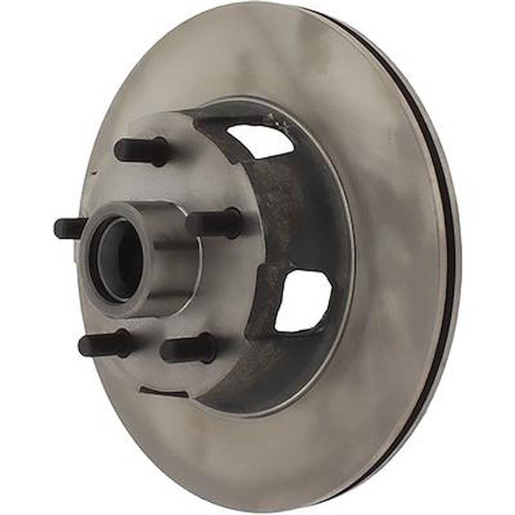 1102E Front Disc Brake Rotor; 1964-67 Ford/Mercury; With Hub & Studs