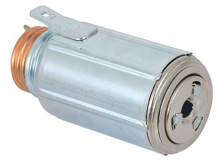 11516142 1960-2004, Cigarette Lighter Assembly, Casco Style, w/out Knob, Housing, Retainer, & 7/8" Tall Element, 3-Piece Set