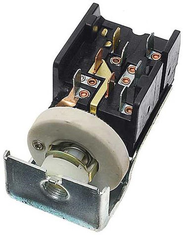 11654M 1963-84 Ford; Headlamp Switch; without Integral Bracket; 8-Terminals; Various Models