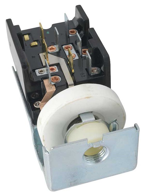 11654N 1981-86 Ford F100, F150, F250, F350, Bronco; Headlamp Switch; 8-Terminals