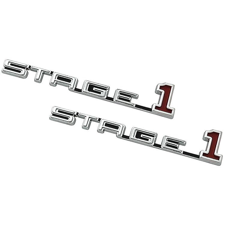 1231229 1969 Buick Skylark, Hood Emblem, Stage 1, Pair