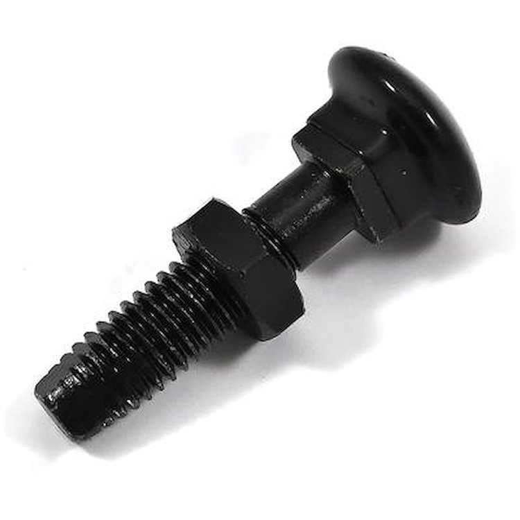 1237800 1969-76 Buick Skylark, Electra, LeSabre, Rear Cowl Hood Stop Stud/Bolt, Rubber Coated, GM# 1237800