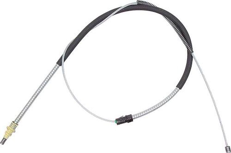 1253408 Rear Park Brake Cable-1975-81 Camaro, Firebird; with Drum Brake; LH Drivers Side