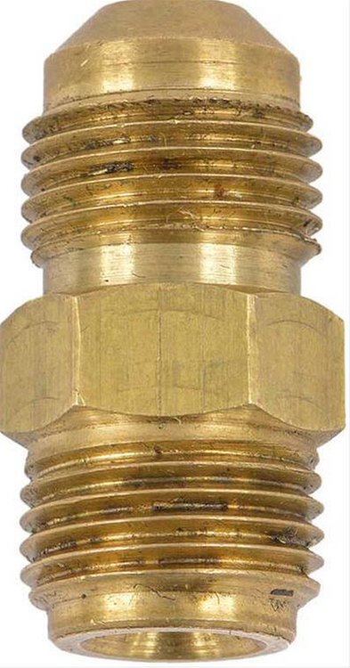 1960-77 GM & Mopar with Saginaw PS Pump - Power Steering Fitting