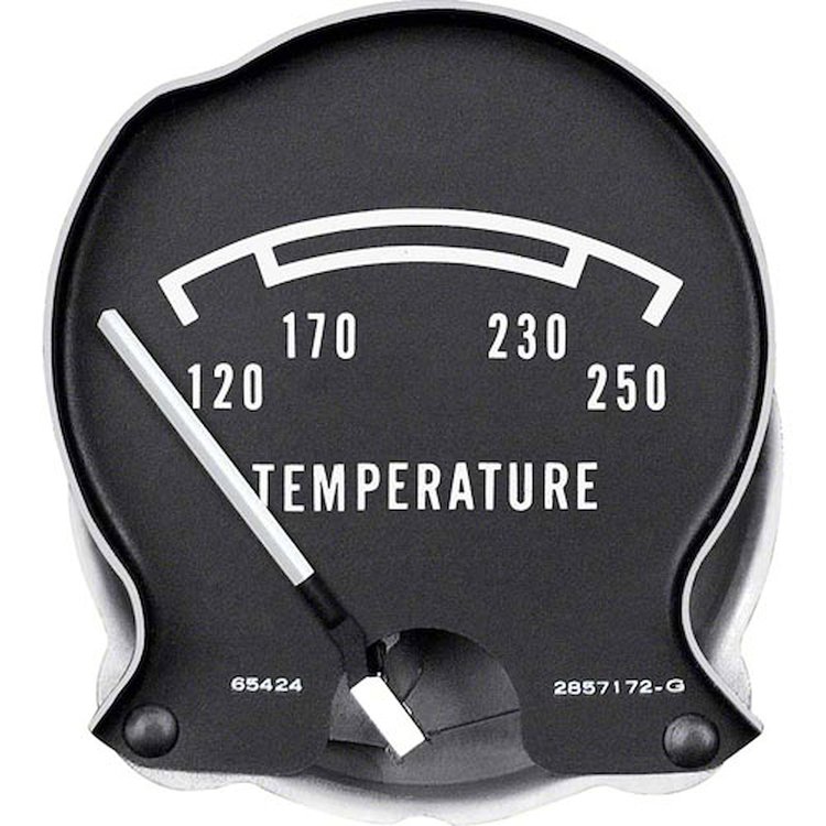 Standard Temperature Gauge 1968-1970 Charger