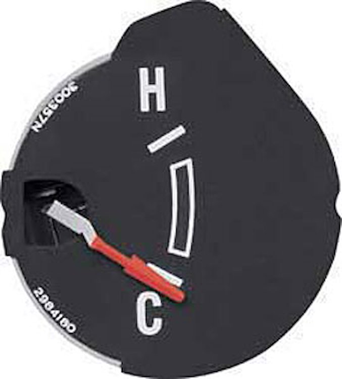 Temperature Gauge for 1970-1974 Plymouth Barracuda, Cuda, Challenger with Rallye Gauges