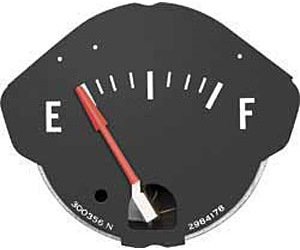 1277451 Rallye Fuel Gauge 1970-74 Barracuda, Cuda, Challenger;