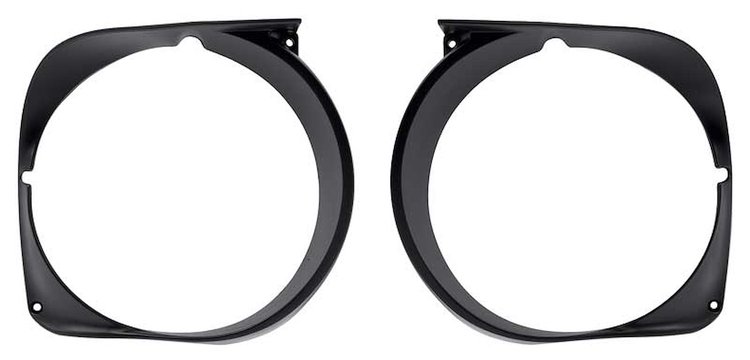 13064FR Headlamp Door Bezels-1970 Ford Mustang