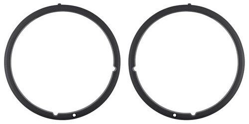 13064N Headlamp Door Bezel Set-1971-72 Ford Mustang; LH and RH Sides