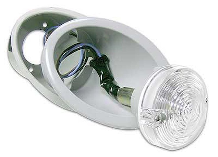 13203C Parking Light Bezel Assembly for 1967-1968 Ford Mustang