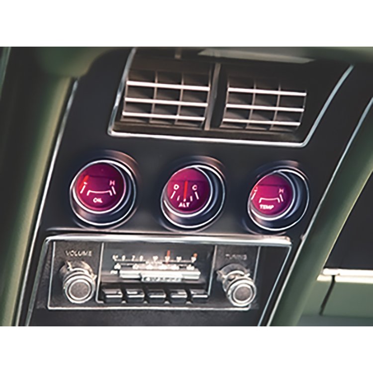 13467B Auxiliary Cluster LED Bulb Kit for 1971-73 Mustang