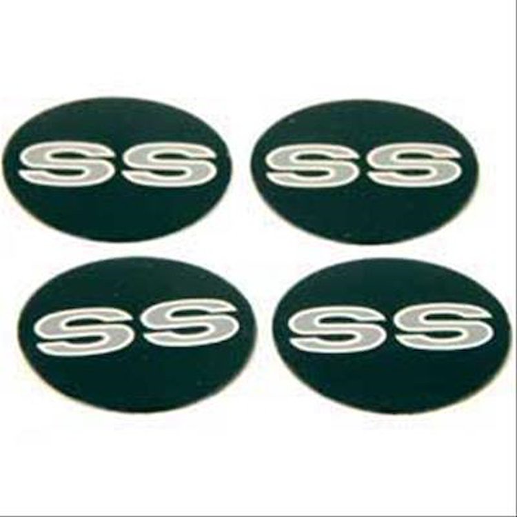 Wheel Cap Emblem Set 1969-1971 Chevy SS