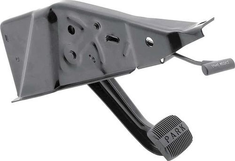 14016 1964 Impala. Bel Air, Biscayne, Park Brake Assembly, w/ Pedal Pad & Handle