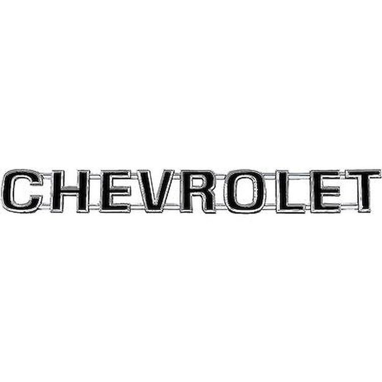 14016628 1973-80 Chevrolet, Pickup Truck , Blazer, CHEVROLET, Tailgate Emblem