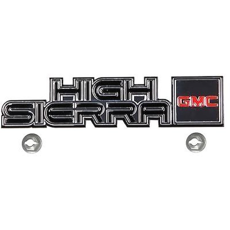 14023050 Dash Emblem; 1981-87 GMC Sierra; HIGH SIERRA - GMC