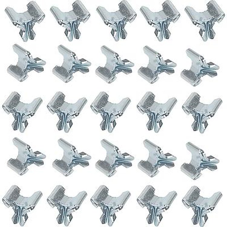 14037K25 1938-1972 GM Vehicles; Pinch Clip, Various GM Applications; Bulk Set of 25 Pieces