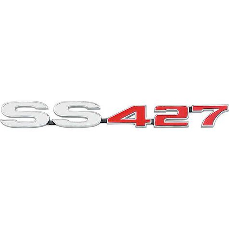 14047 1968 Chevrolet Impala, SS 427, Trunk Emblem