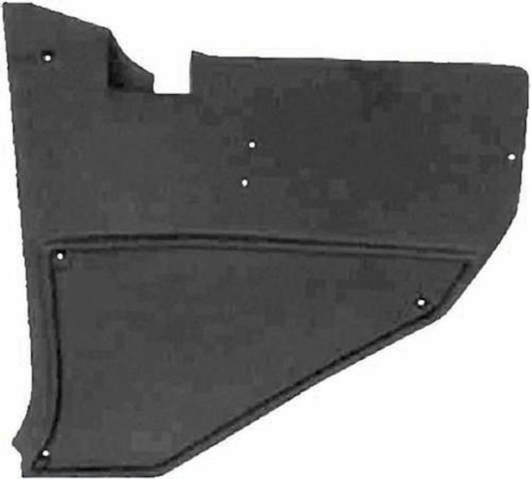 14245 Kick Panel for 1973-1991 Chevrolet, GMC Truck, Blazer, Jimmy, Suburban [w/AC, Black, Left/Driver Side]