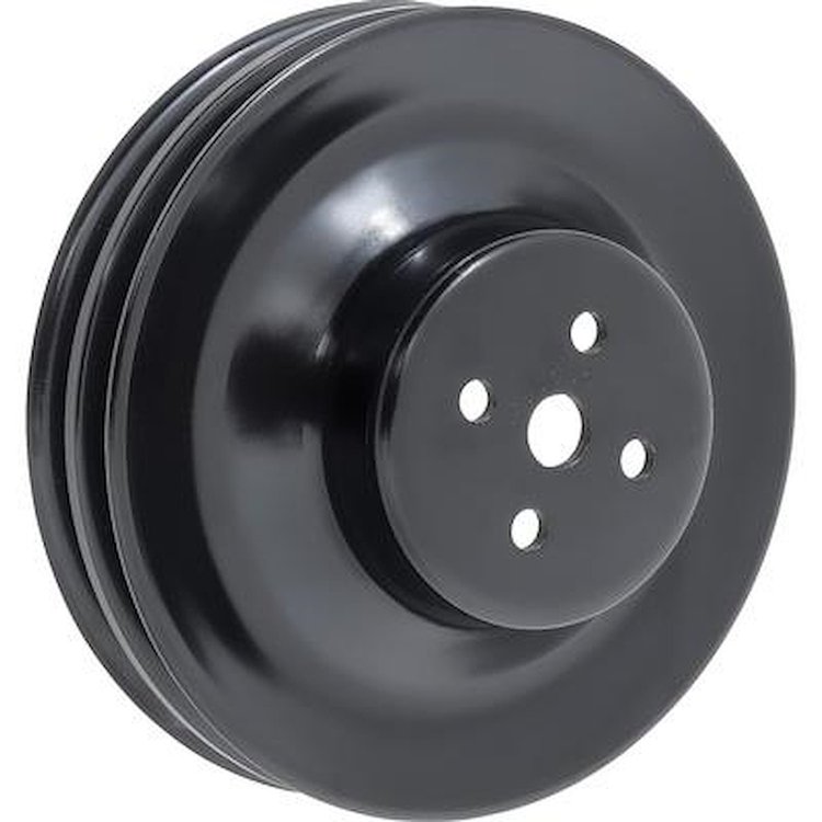 14319 1965-68 Corvette, Camaro Impala, Water Pump Pulley, Big Block, 2 Groove 7-1/4" Deep Groove, 3906656