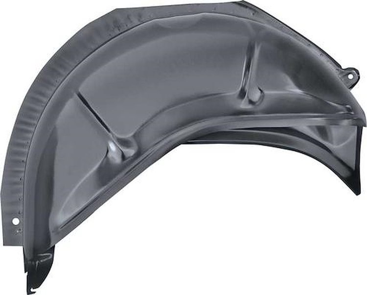 14380 1966-67 Chevy II, Nova, Complete Rear Wheelhouse, Drivers Side, EDP Coated