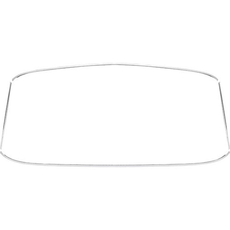14385 Front Windshield Moldings 1962-1967 Chevy II/Nova 2-Door Sedan