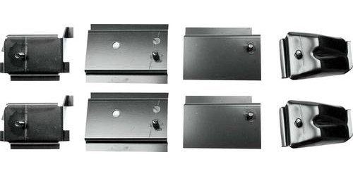 14633 1968 Chevy II, Nova, Bucket Seat Bracket Set, 8 Piece Set, EDP Coated
