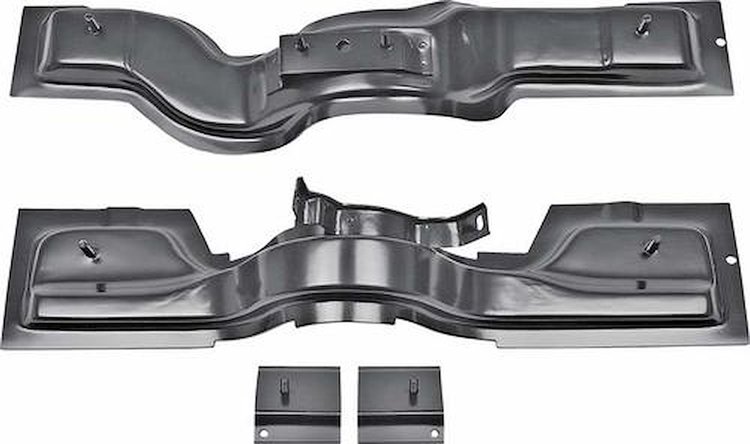 14647 1962-67 Chevy II, Nova, Bucket Seat Frame Support Set, 4 Piece Set, EDP Coated