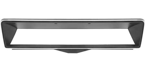 14656 Dash Instrument Bezel for 1966 Chevrolet Chevy II/Nova [Black]
