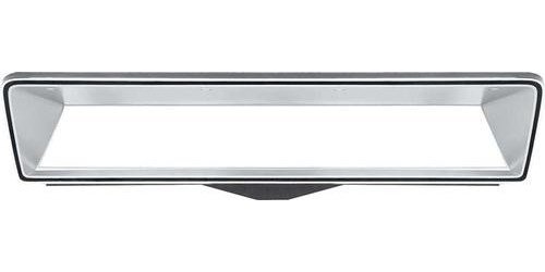 14657 Dash Instrument Gauge Bezel; 1967 Chevy II, Nova; Chrome