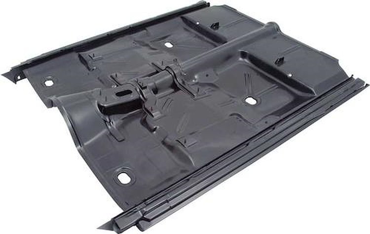 14714 1962-67 Chevy II, Nova, Complete Floor Pan, Auto Trans, Coupe, Floor Shift, EDP Coated