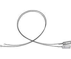 14724 Convertible Top Cables; 1962-63 Chevy II / Nova; Pair