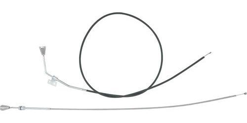 14747 1963 Impala, Bel Air, Biscayne, Kick Panel Vent Cables, w/ Chrome Knob, Pair