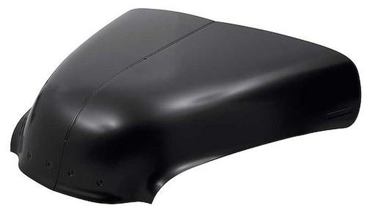 14825 1947-52 Chevrolet Truck, Hood Assembly, w/ Center Molding Provision & Emblem Recesses, One Piece Stamping