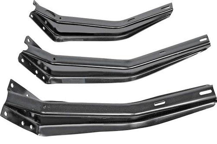 14831 1947-55 Chevrolet, GMC Pickup Truck, Running Board Bracket Set, 3 Piece Set, LH Drivers Side