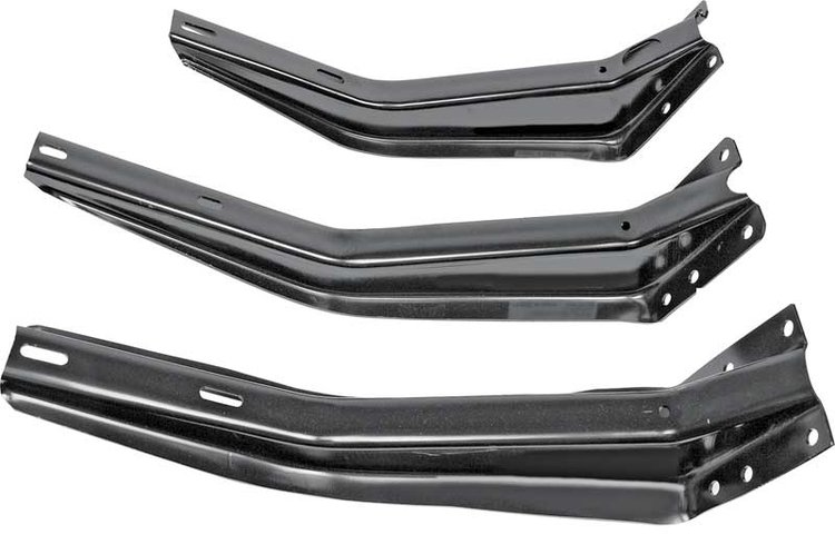 14832 1947-55 Chevrolet, GMC Pickup Truck, Running Board Bracket Set, 3 Piece Set, RH Passenger Side