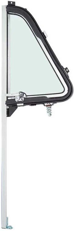 14849T 1951-55 Chevrolet, GMC Truck, Vent Window Assembly; with Chrome Division Bar; Tinted Glass; LH