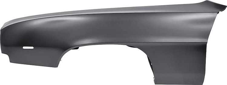 1969 Camaro Standard Fender Assembly With Apron and Extension LH