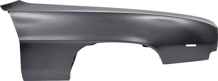1969 Camaro Standard Fender Assembly With Apron and Extension RH