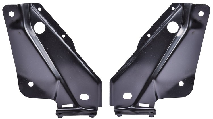14972 Radiator Support Gussets for 1967-1969 Pontiac Firebird, Trans Am [Pair]