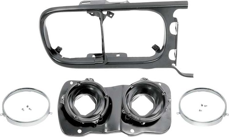 14983 1969 Firebird, Headlamp Mounting Set, Passenger Side